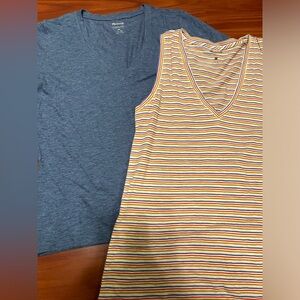 Madewell V-neck Top (Tank & Short Sleeve)